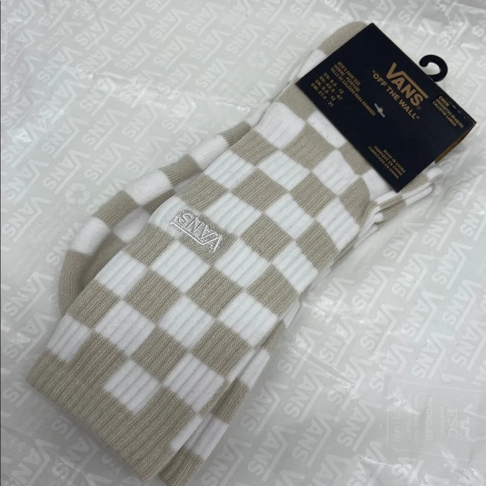 VANS "Off The Wall" Crew socks Checkerboard 
Vans socks (1 pair) - Picture 15 of 16